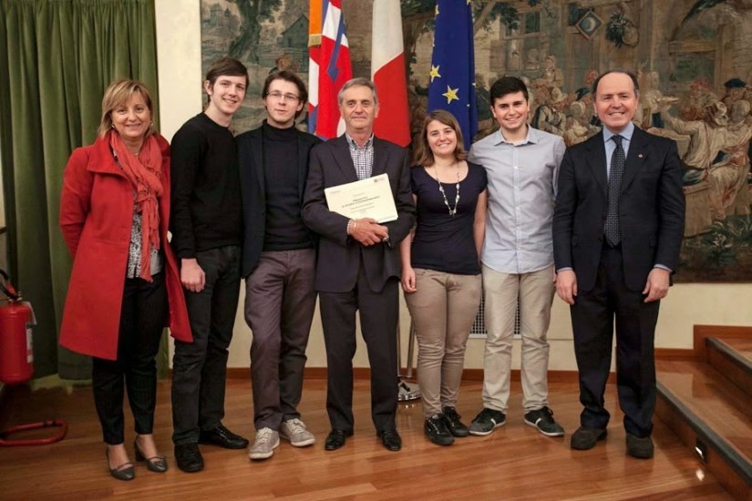 Il gruppo della Compagnia alla premiazione.jpg